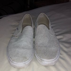 Snakeskin Vans size 10